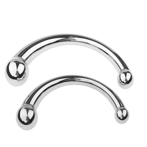 Steel Anal Elegant Double Stainless Hook 5858 Ended 0125